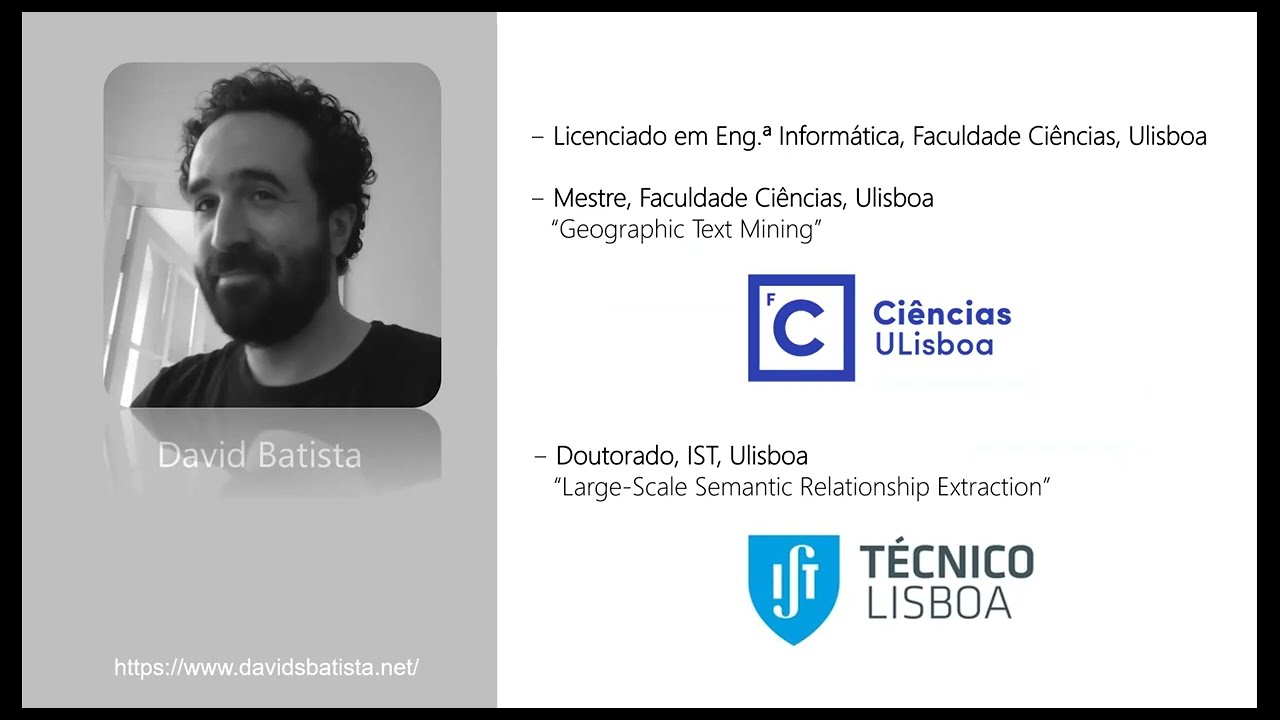 Seminar at Instituto Politécnico Tomar - Lead NLP at Comtravo